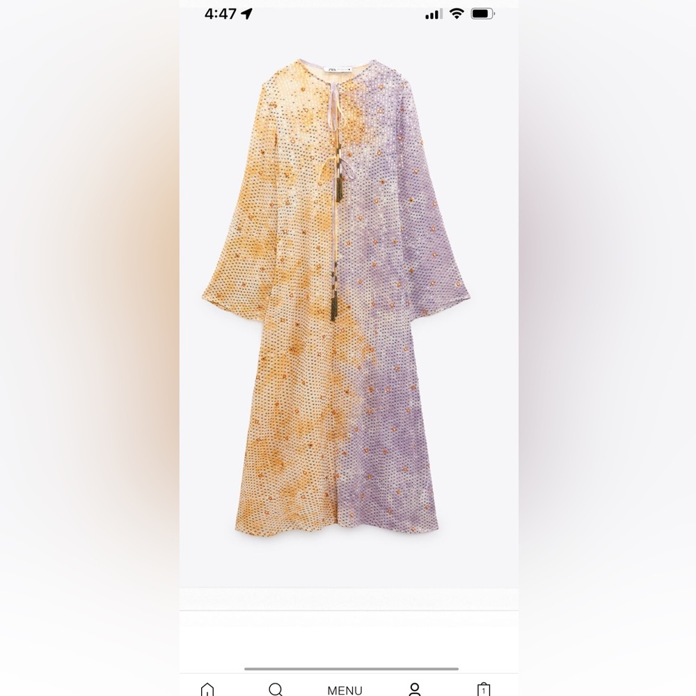 Zara Sequin Cover Up